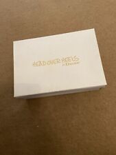 Used Dune Head Over Heels Grey Suede Shoes Size 5 great for the party season