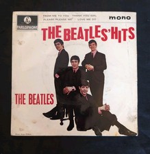THE BEATLES - 1963 Vinyl 45rpm 7-Single EP - THE BEATLES HITS     N470