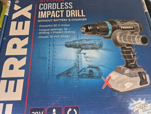 New ferrex impact drill - new, brand