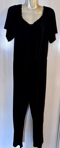 Wallis black jersey jumpsuit - wallis,
