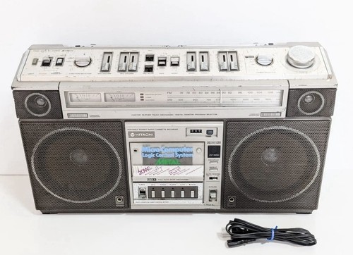 Hitachi trk 8801w vintage - hitachi, trk-8801w