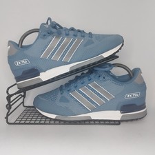 Mens Adidas Originals ZX 750 Woven Blue/White UK 8 Eur 42 US 8.5 IE1140 VGC