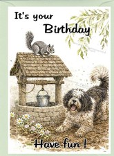 Tibetan terrier dog birthday - dog,