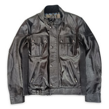Belstaff Gangster Black UK40/IT50/L Leather Jacket - RRP: £1295 - BNWT