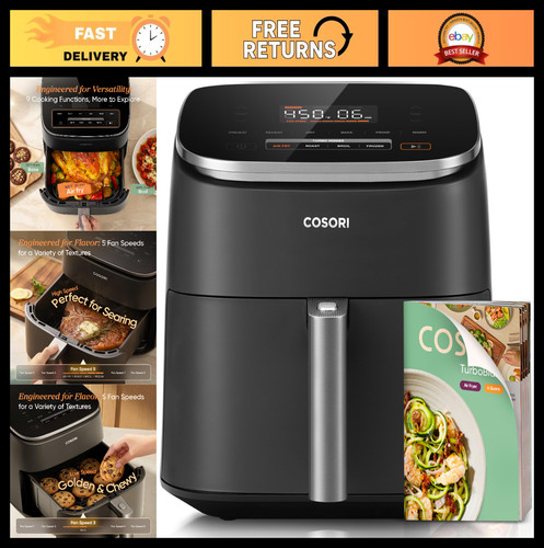 Air fryer 6 qt - 9-in-1,