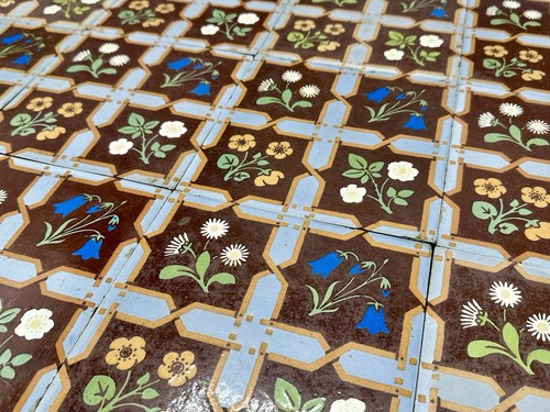 C1850 reclaimed minton co - minton,