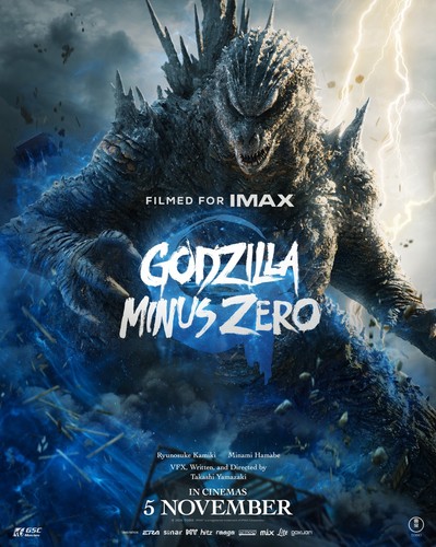 Godzilla minus zero - godzilla, imax