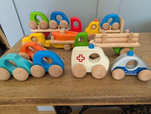 Bajo wooden toy vehicles - toy,