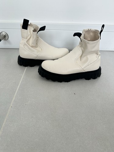 Women zara cream leather - women’s,