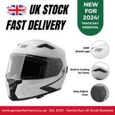 OMP Circuit Evo 2 ECE 22.06 Approved Track Day/Karting/Road Helmet