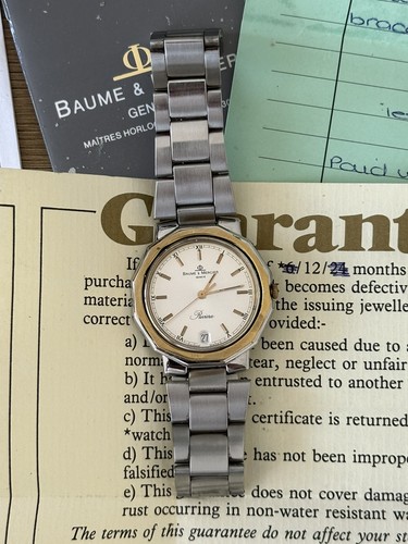 Vintage 1997 baume mercier - &,