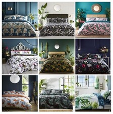 Duvet set tropical leaf jungle
