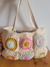 Handmade Crochet Boho Blossom Bag