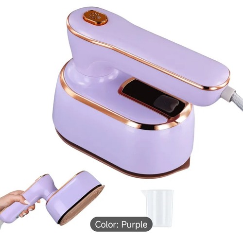 Purple foldable travel steam - travel,