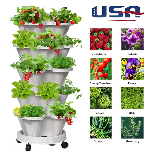 Vertical planter tier - vertical,