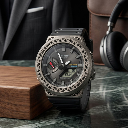 Ti64 titanium printed bezel - titanium,