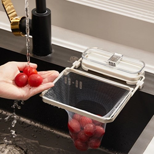 Sink filter rack - rack, strainer