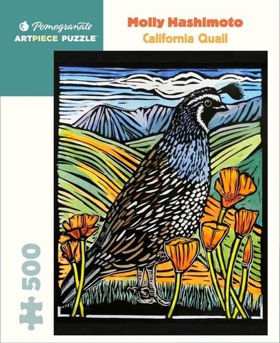 Pomegranate california quail - pomegranate,