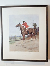 CECIL ALDIN~ANTIQUE ORIGINAL CHROMOLITHOGRAPH 1918 The Sweetest Music '