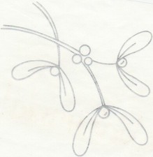 Vintage Embroidery Transfer