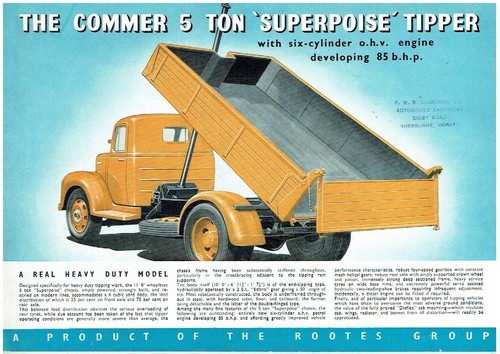 Commer ton superpoise tipper - commer,