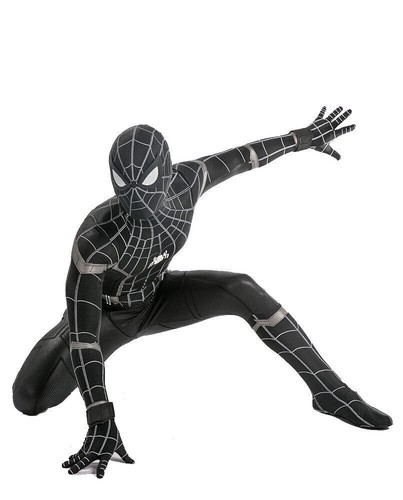 Halloween black spider man - halloween, spider-man