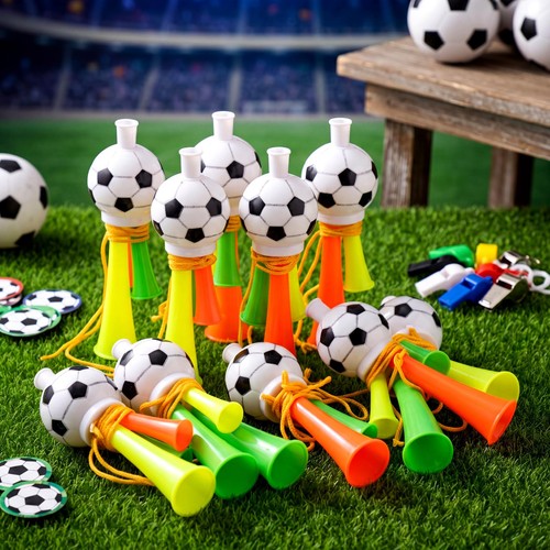 Pcs loud soccer game horns - 24,
