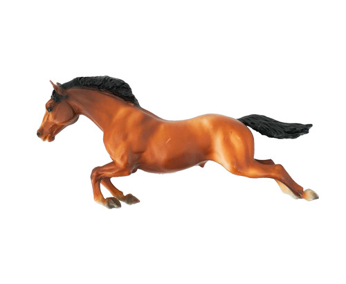 Breyer horse vtg bay - bay, jumping