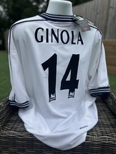 Tottenham Shirt Spurs David ginola brand new 1999 shirt with tags XXL 
