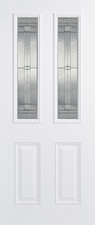 External Grp Composite Malton White 2L Glazed Door