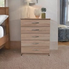 Ready Assembled Oak Chest of