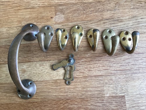 Antique brass fittings clothes - antique,