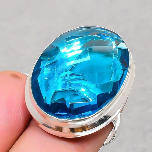 Faceted london blue topaz - faceted,