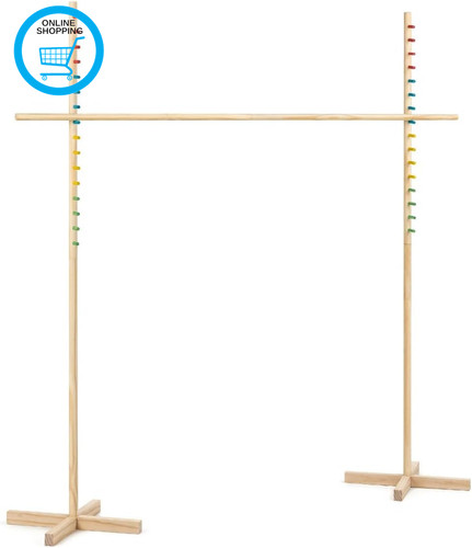 Wooden limbo set - wooden,