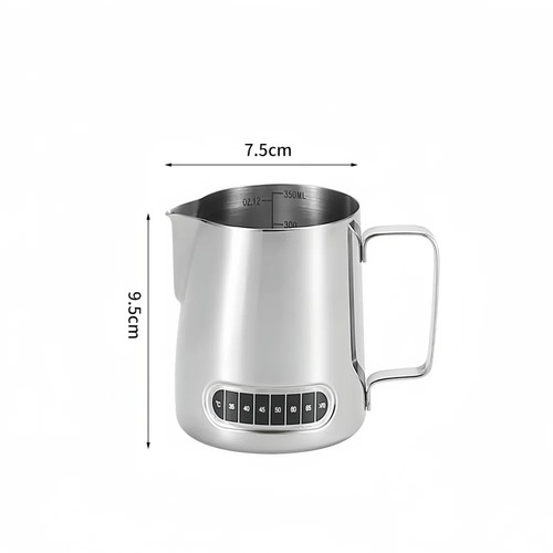 Stainless steel milk frothing - steel,