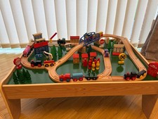 ELC Big City Wooden Rail Train