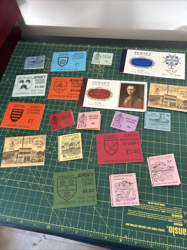 Collection jersey stamps - collection,