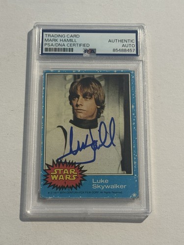 Mark hamill 1977 topps star - 1977,