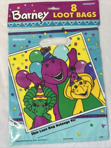 Vintage barney dinosaur loot - dinosaur,