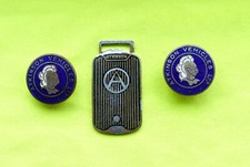 3x 1954 ATKINSON Commercial Vehicle Lorry Lorries Bus Truck enamel badges