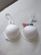 Maidenform Women's  Multiway T-Shirt bra White 34C BNWT