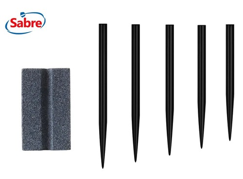 Black dart points - , darts
