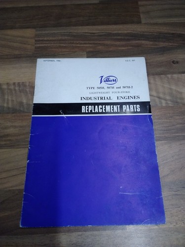 Villiers type 505h - 507h, &