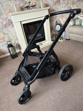 BEBECAR Full Pram Set Baby Stroller with Rain Cover and Carseat with ISOFIX