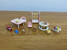 Sylvanian Families Bundle Of Baby Nursery Items 