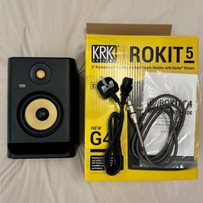 KRK Rokit 5 RP5 G4 RP5G4 5" Powered Studio Monitor Active Speaker - Black