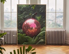 Retro Rainforest Disco Ball