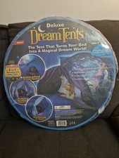 Kids Bed Dream Tent Foldable Pop Up Indoor Home Playhouse