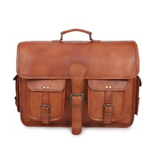 Leather Bag Men's Briefcase