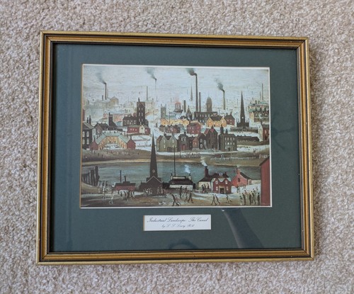 Vintage industrial landscape - vintage,